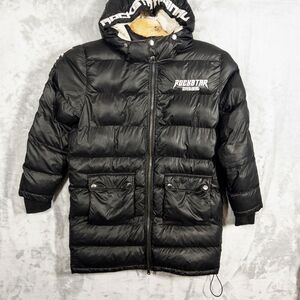 Rockstar Original‎ Long Hooded Puffer Coat Mens Large *read*